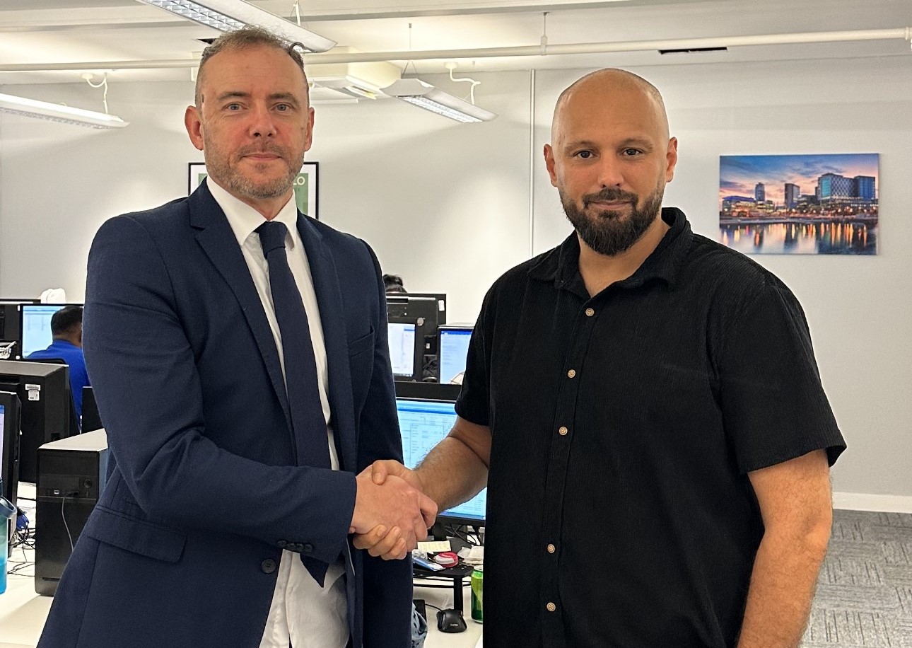 Left to right - Daniel Hunt, MD of AFA Insolvency pictured with Fiaz Ashraf, AFA Insolvency Founder & CEO
