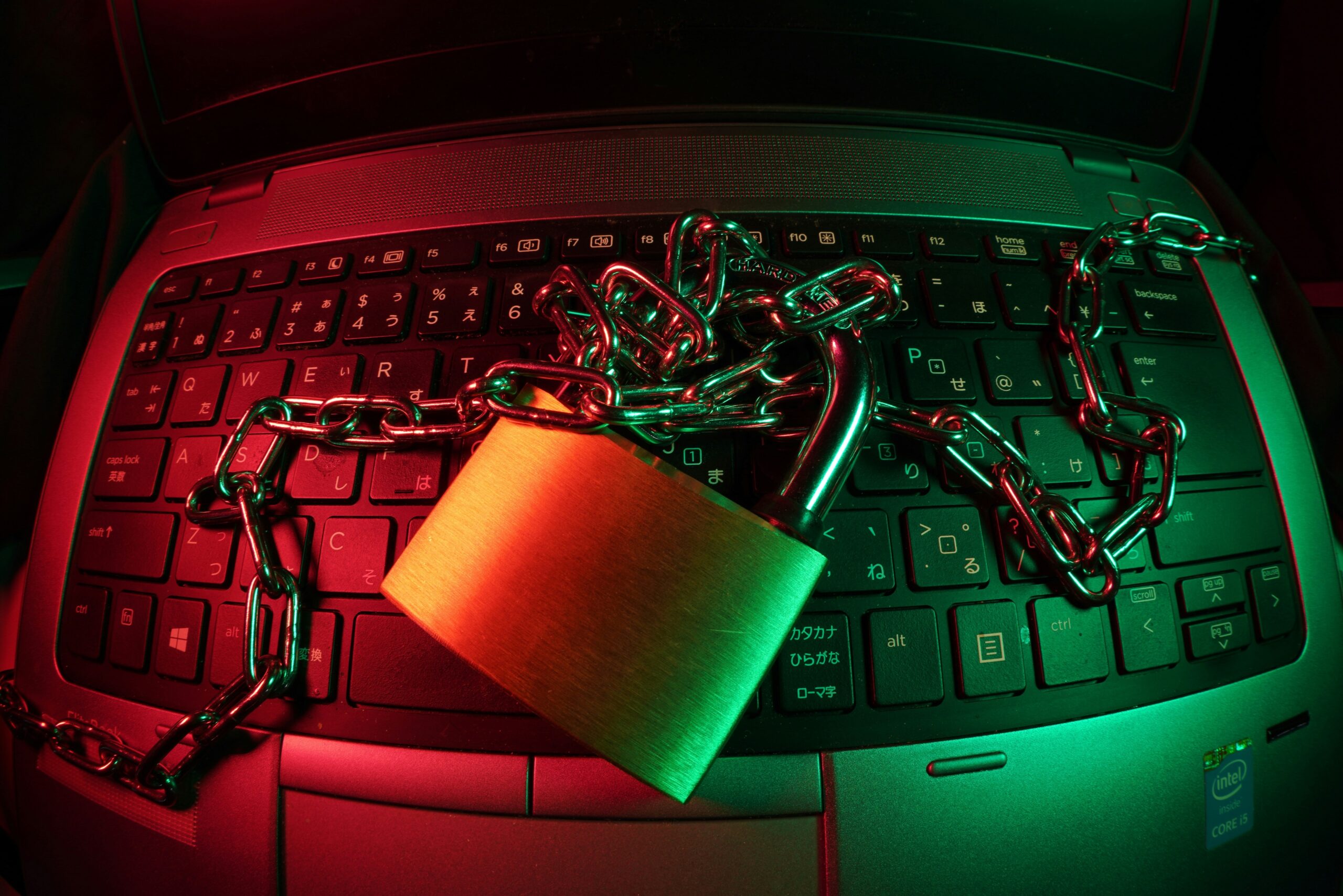 Cyber crime - lock copy