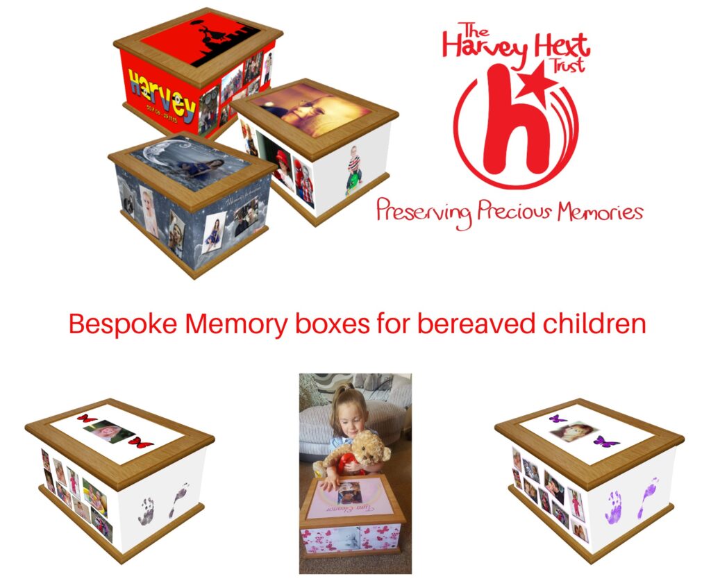 Bespoke Memory boxes for bereaved children