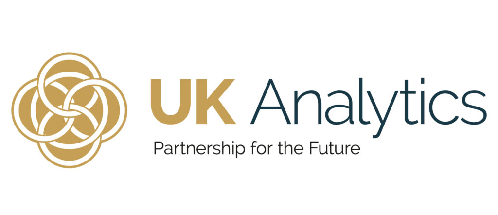 UK Analytics logo.