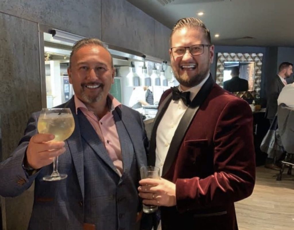 LtoR Lee Stuart and Mark Stuart