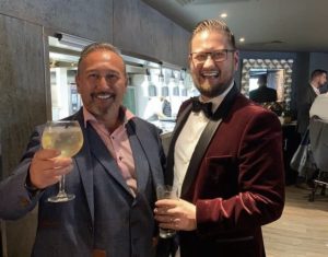 LtoR Lee Stuart and Mark Stuart