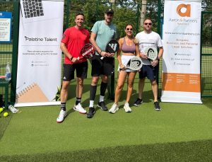 Bruce-Moran-left-and-Adam-Haines-centre-left-took-on-challengers-from-across-the-area